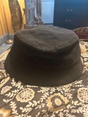 Coach Black Bucket Hat